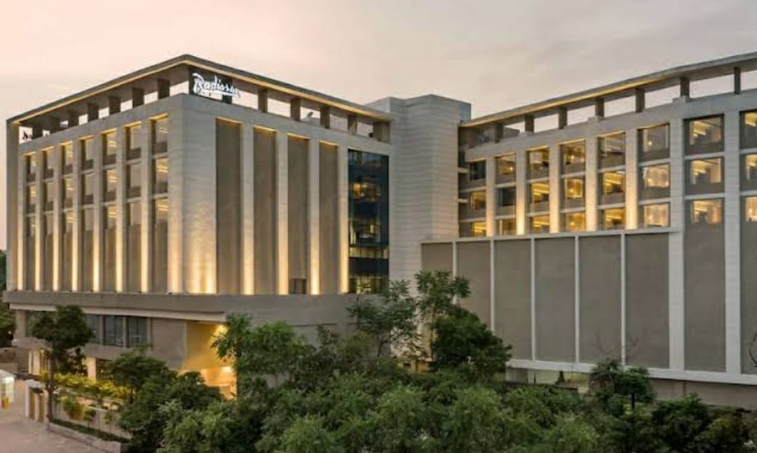 Radisson Blu hotel at Bhopal  (MP)